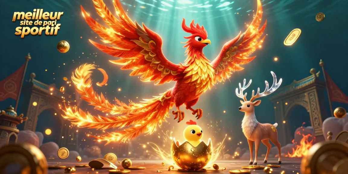 Parier sur le meilleur site de pari sportif tout en découvrant un phoenix flamboyant et une plateforme amusante.