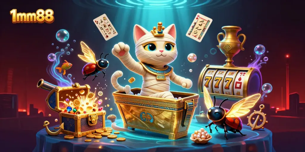 Win big with 1mm88 at the vibrant pyramid casino featuring thrilling games and golden treasures.