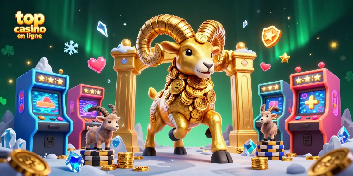 Découvrez les trésors du top casino en ligne à travers cette illustration dynamique et captivante.