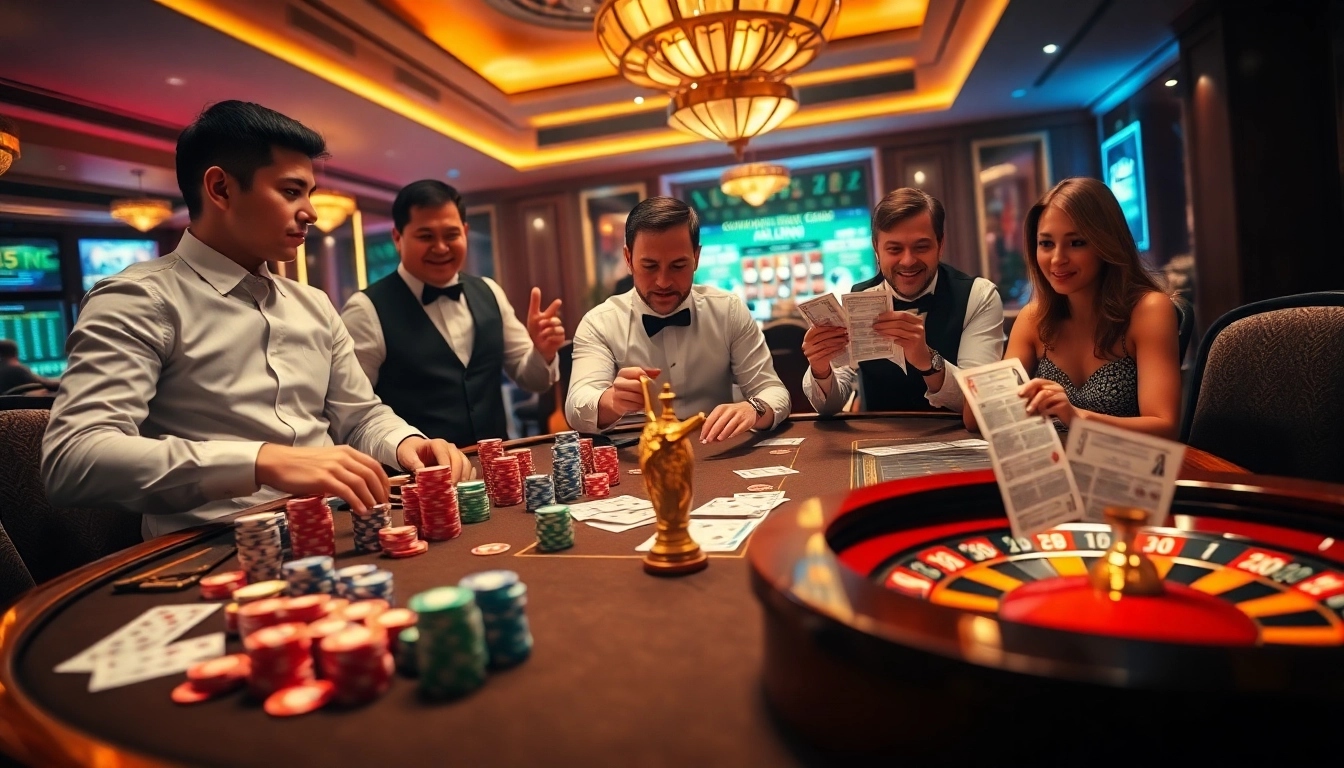 Experience the excitement of casino gaming at https://tk88t.org/ with vibrant poker tables and thrilling action.