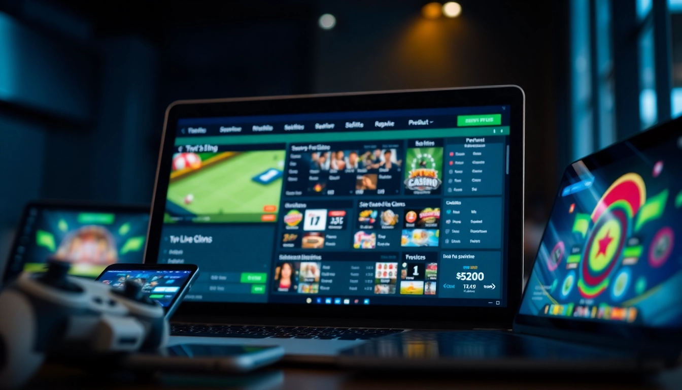 Dynamic online betting interface showcasing LC88 BET's exciting gaming options and user-friendly design.