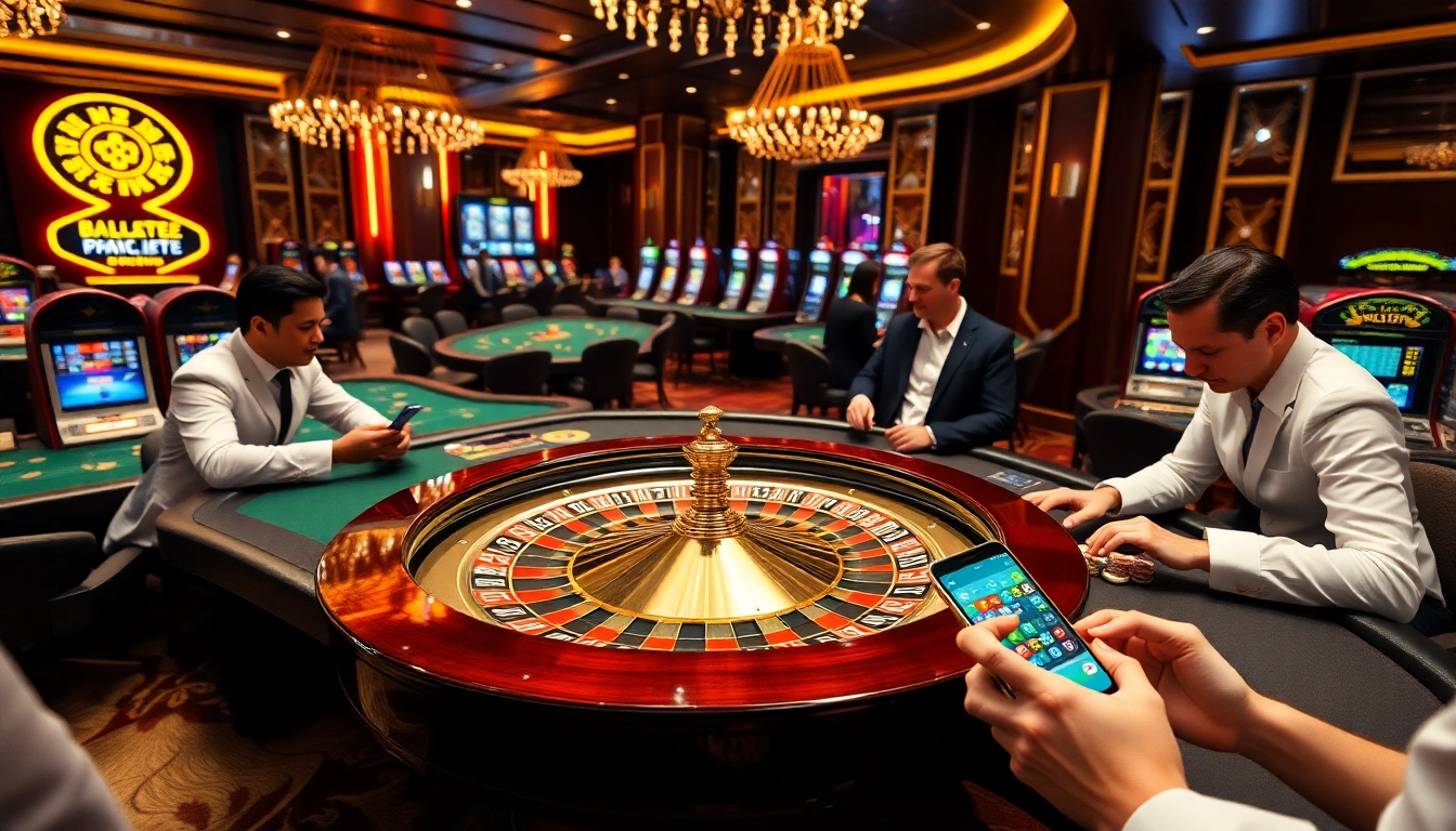 Experience the thrill of FC88 with vibrant casino games, roulette, and poker excitement.