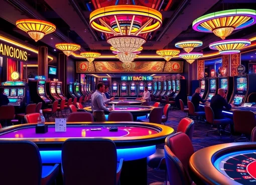 Jouer à des jeux captivants dans un BTC casino moderne et vibrant