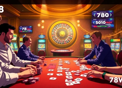 Experience thrilling gameplay at 78WIN with vibrant casino tables and exciting games.
