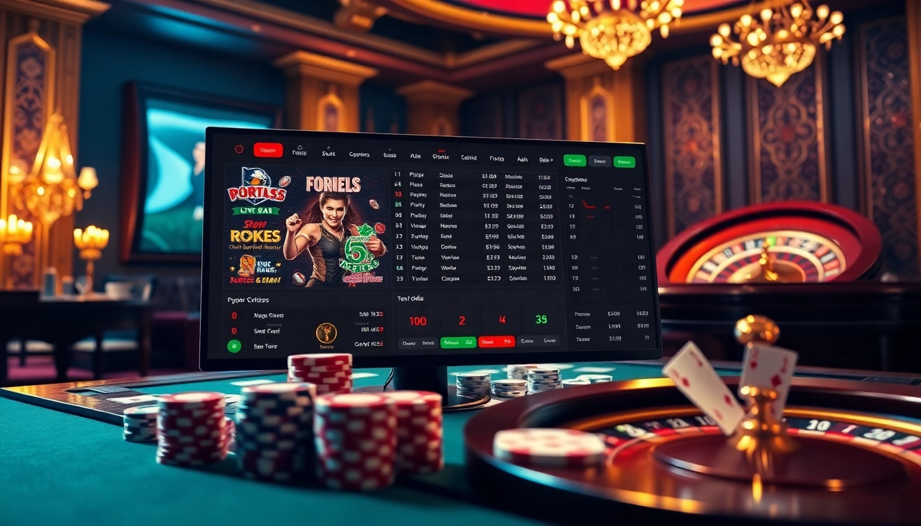 Experience the thrill of betting at https://lu88.gb.net/ with vibrant casino scenes and engaging visuals.