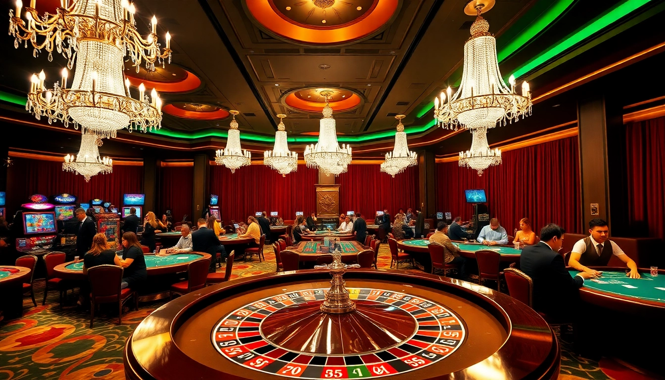 Joue à casino en ligne dans un élégant casino, avec un roulette captivante.