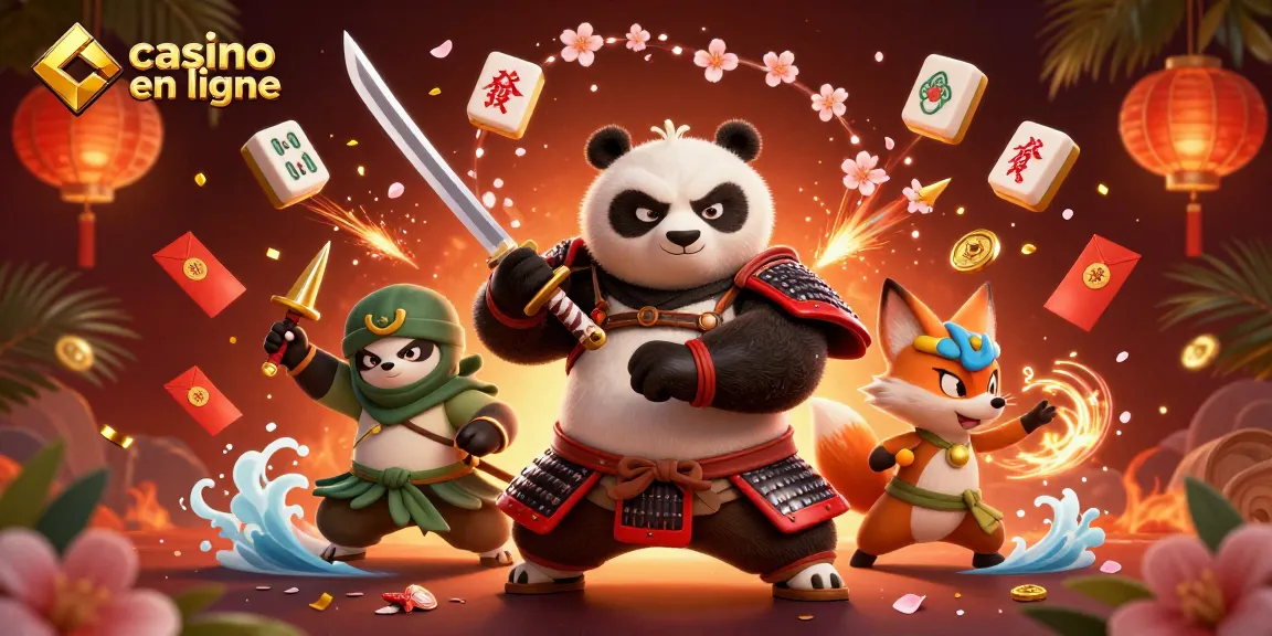 Découvrez des jeux captivants de casino en ligne avec cette illustration dynamique.