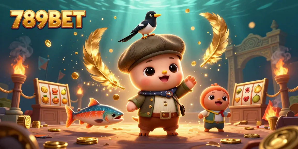 Engage with exciting slot games at 789BET featuring playful characters and dynamic elements.