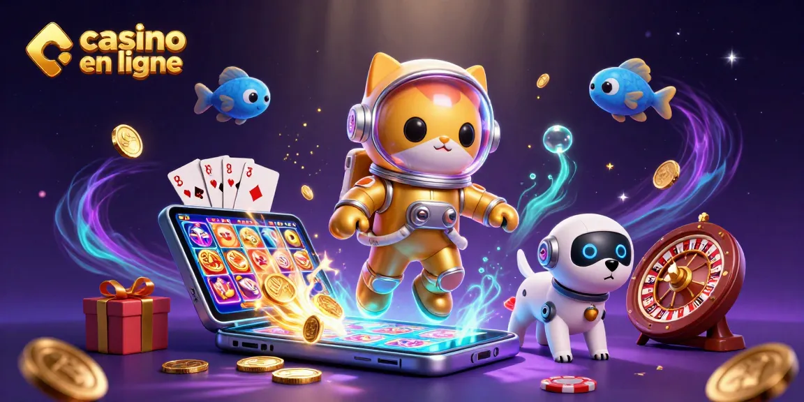 Jouer sur un casino en ligne avec des éléments ludiques et colorés