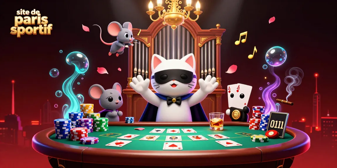 Pariez avec confiance sur le site de paris sportif pendant que les personnages animent le casino.