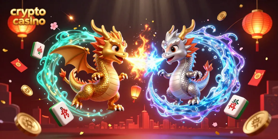 Vivez l'expérience riche du casino crypto avec des dragons 3D et des éléments de jeu dynamiques.