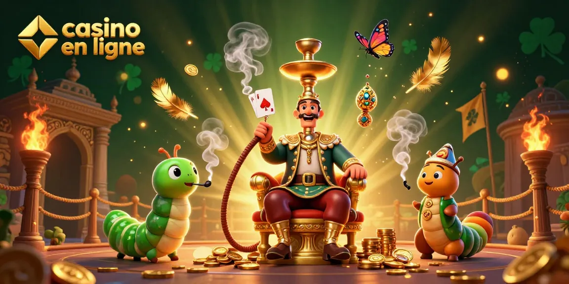 Ressentez l'excitation d'un casino en ligne avec cette illustration captivante.